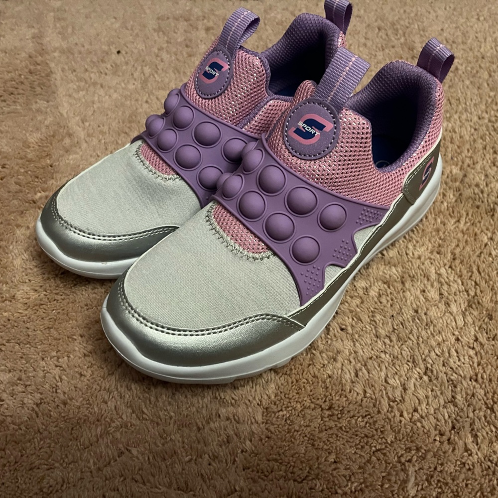 Girls Sketchers Pop-It Sneakers